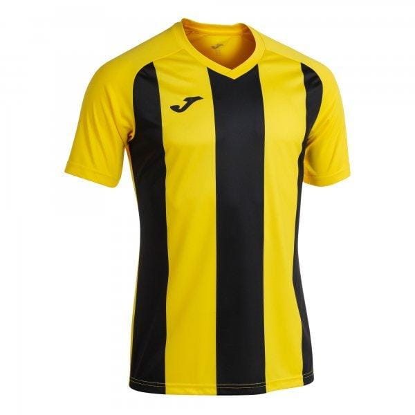  Pánské triko Joma Pisa II Short Sleeve T-Shirt Yellow Black