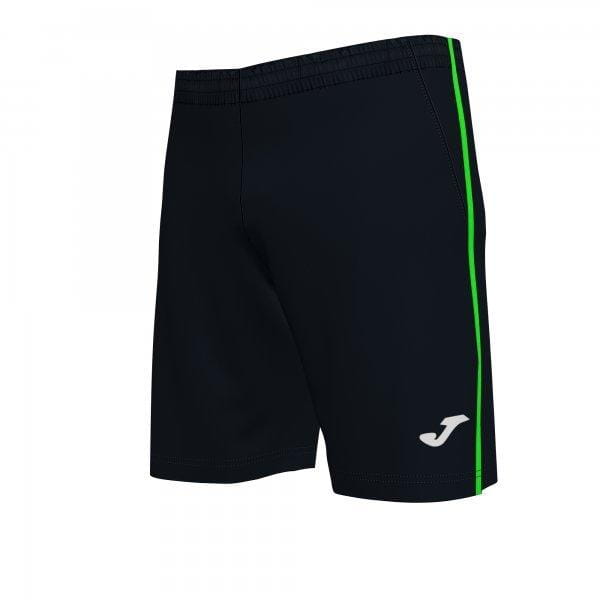  Мъжки къси панталони Joma Open III Bermuda Black Fluor Green