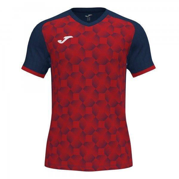  Chemise pour homme Joma Supernova III Short Sleeve T-Shirt Navy Red