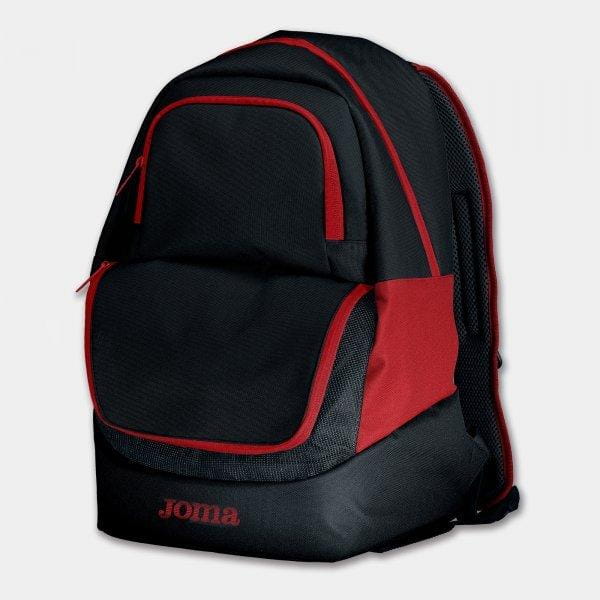 Sport-Rucksack Joma Diamond II Backpack Black Red