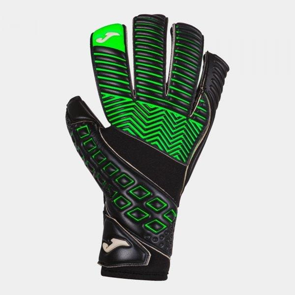  Brankářské rukavice Joma Area 19 Goalkeeper Gloves Black Fluor Green