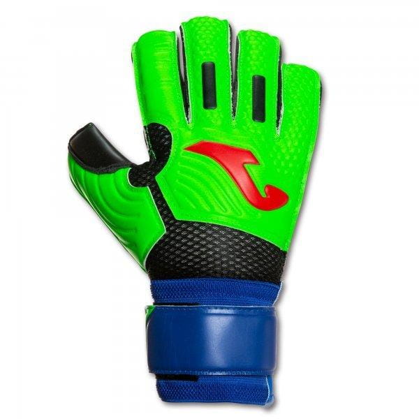 Rukavice Joma Calcio 20 Goalkeeper Gloves Fluor Green-Black-Blue