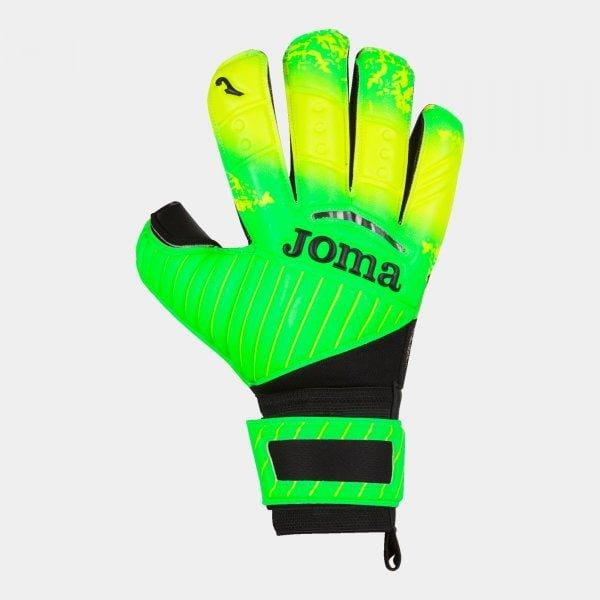  Brankárske rukavice Joma Brave Goalkeeper Gloves Fluor Green
