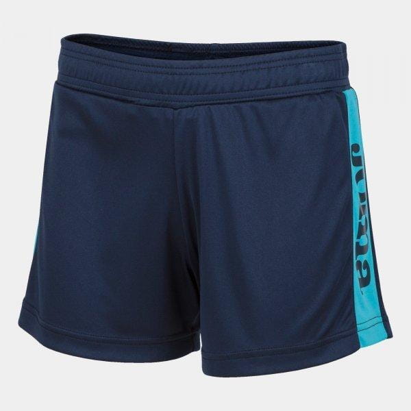  Unisex-Shorts Joma Levante Short Navy Fluor Turquoise