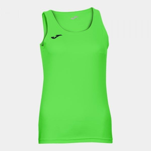  Női tank top Joma Diana Sleeveless Women Shirt Green Fluor