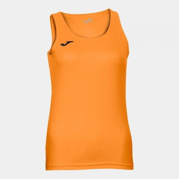  Női tank top Joma Diana Sleeveless Women Shirt Orange Fluor