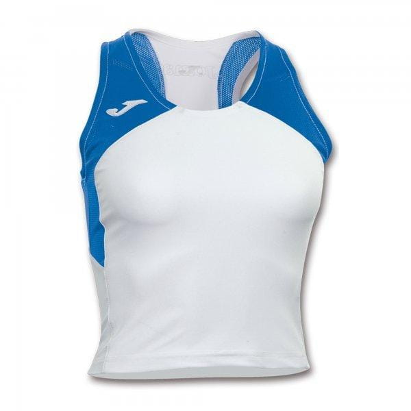  Tanktop für Mädchen Joma T-Shirt Record Woman White-Royal Sleeveless