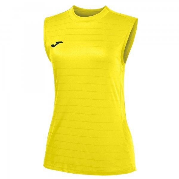  Damski top typu tank top Joma Campus II Women Sleeveless Shirt Yellow