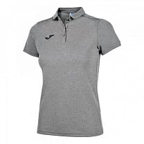 Joma Hobby Women Polo Shirt Light Melange S/S