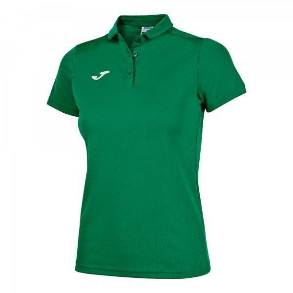  Maglietta da donna Joma Hobby Women Polo Shirt Green Medium S/S