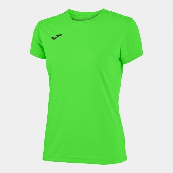  Koszulka damska Joma Combi Woman Shirt Green Fluor S/S