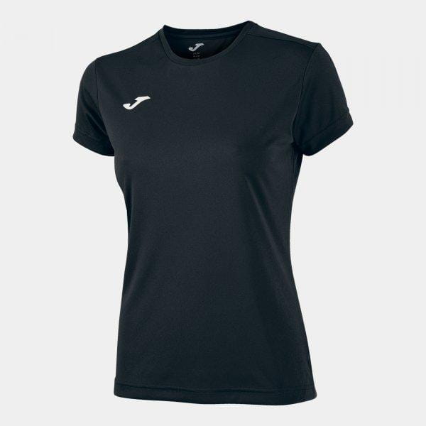  Dames-T-shirt Joma Combi Woman Shirt Black S/S