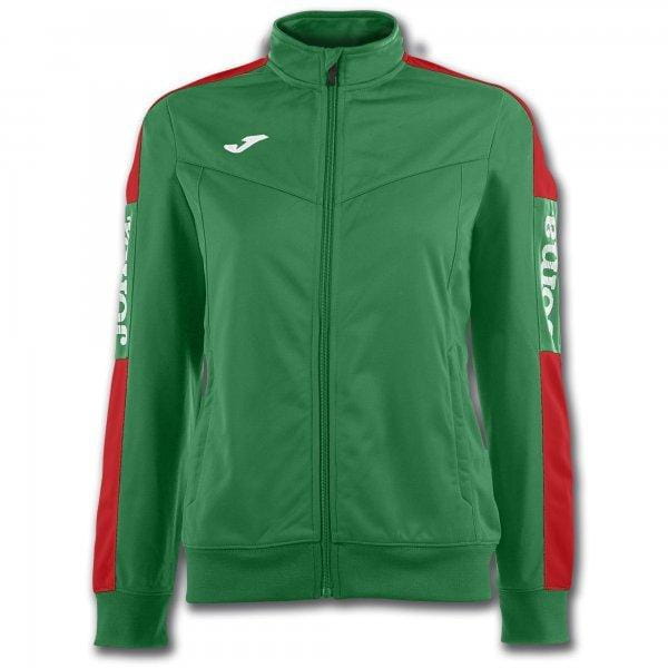  Dámská bunda Joma Jacket Championship IV Green-Red Woman