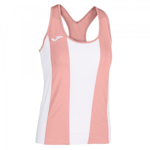  Dámské tílko Joma T-Shirt Aurora White-Pink Sleeveless Woman