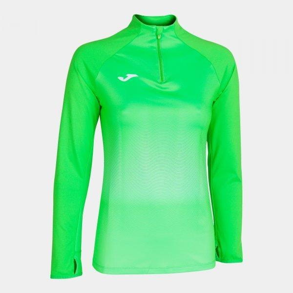  Női pulóver Joma Elite VII Sweatshirt Fluor Green-White