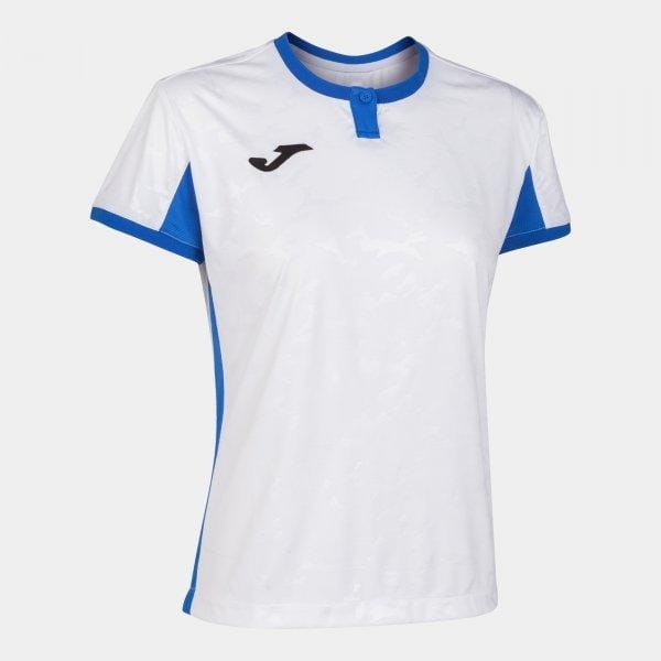  Frauen-T-Shirt Joma Toletum II T-Shirt White-Royal S/S