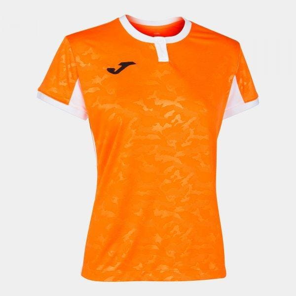  Frauen-T-Shirt Joma Toletum II T-Shirt Orange-White S/S