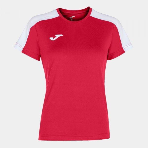  Dámske tričko Joma Academy T-Shirt Red-White S/S