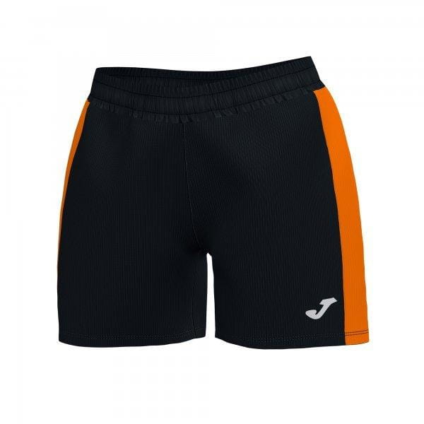  Ženske kratke hlače Joma Maxi Short Black Orange