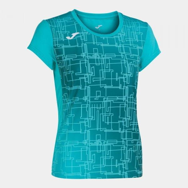  Дамска тениска Joma Elite VIII Short Sleeve T-Shirt Turquoise