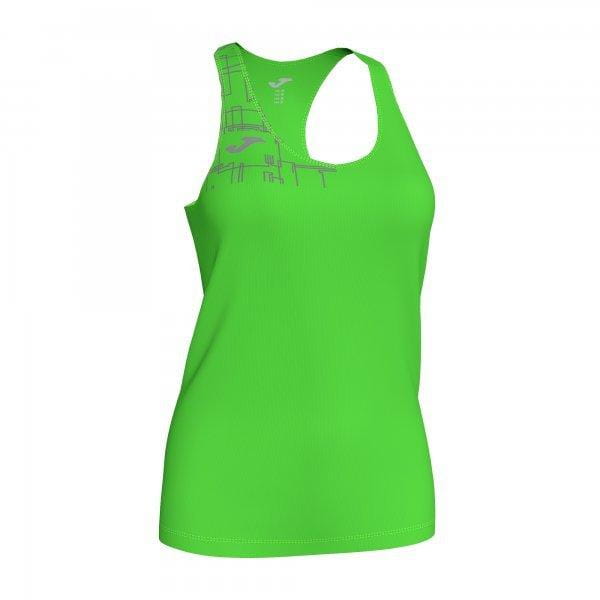  Camiseta de tirantes para mujer Joma Elite VIII Tank Top Fluor Green