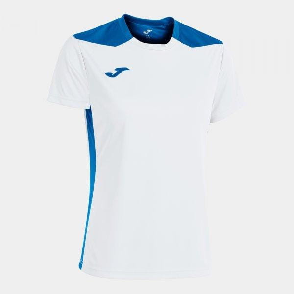  Dámske tričko Joma Championship VI Short Sleeve T-Shirt White Royal
