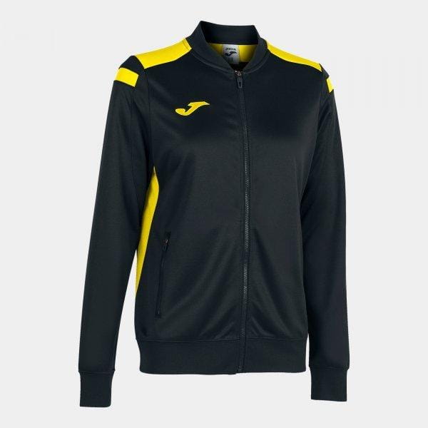  Dames sweatshirt Joma Championship VI Full Zip Sweatshirt Black Yellow