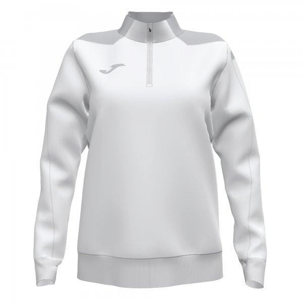  Felpa da donna Joma Championship VI Sweatshirt White Gray