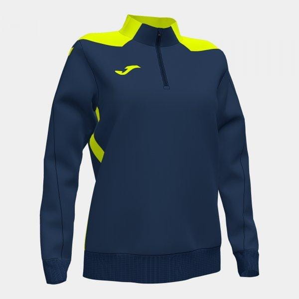  Női pulóver Joma Championship VI Sweatshirt Navy Fluor Yellow