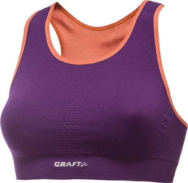 Spodní prádlo Craft Podprsenka Seamless fialová
