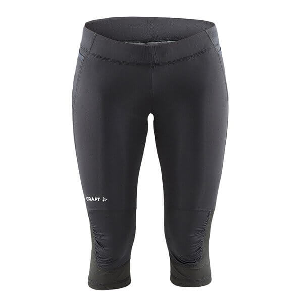 Kalhoty Craft W Kalhoty Trail Capri černá