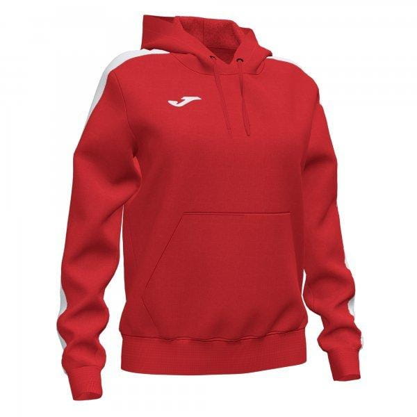  Sweat-shirt pour femme Joma Championship IV Hoodie Red White