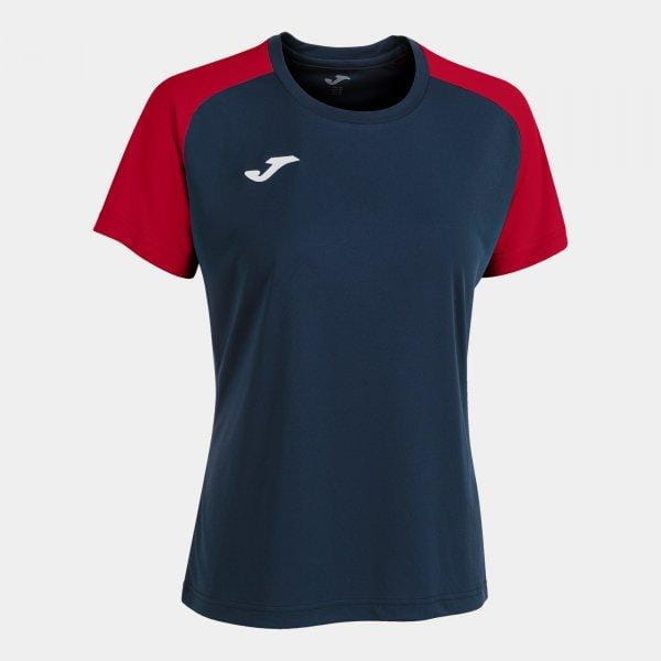  Camiseta de mujer Joma Academy IV Short Sleeve T-Shirt Navy Red