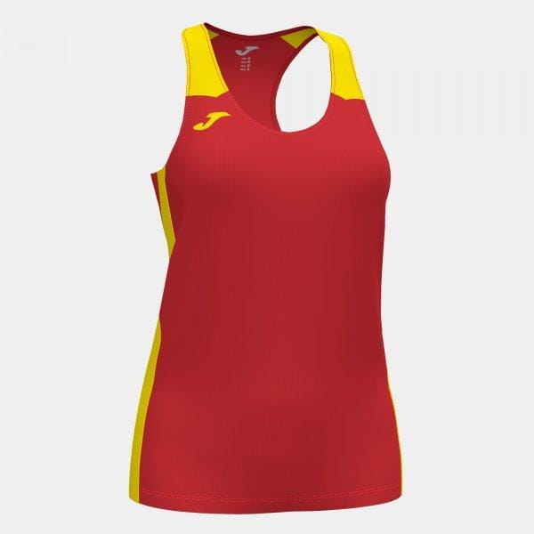  Débardeur pour femmes Joma Record II Tank Top Red Yellow