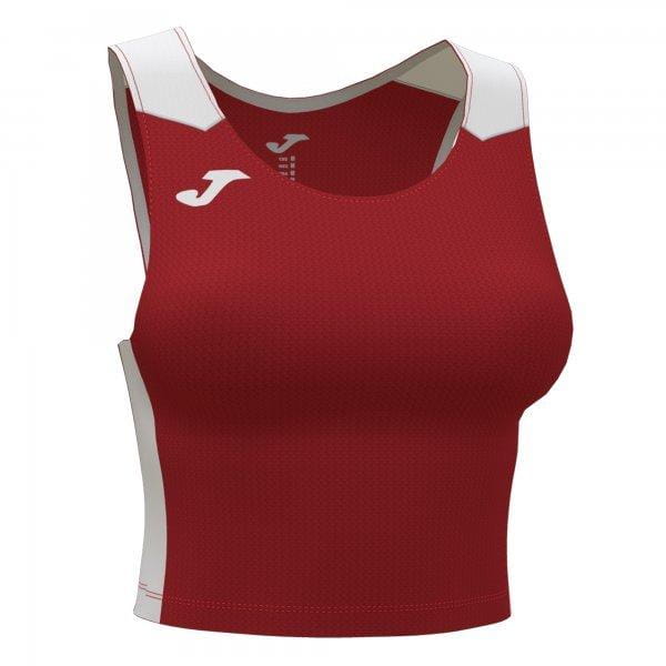  Dames sport top Joma Record II Top Red White