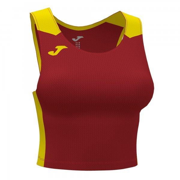  Dames sport top Joma Record II Top Red Yellow