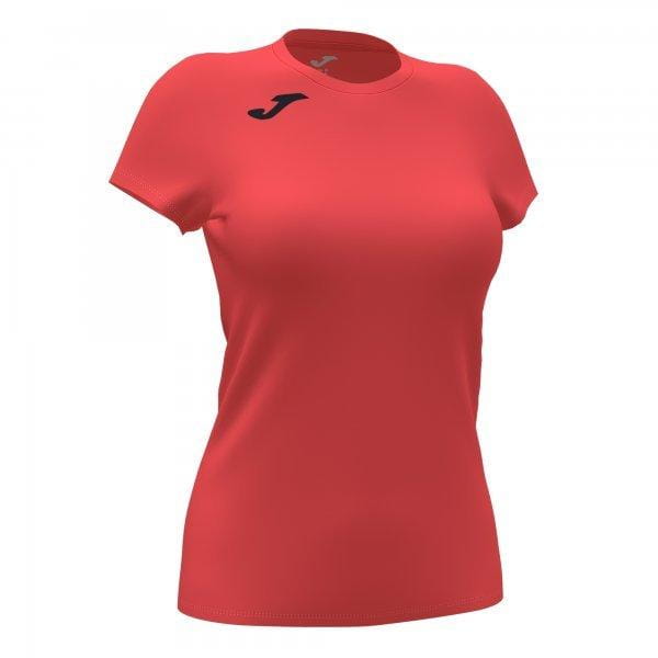  Frauen-T-Shirt Joma Record II Short Sleeve T-Shirt Fluor Coral