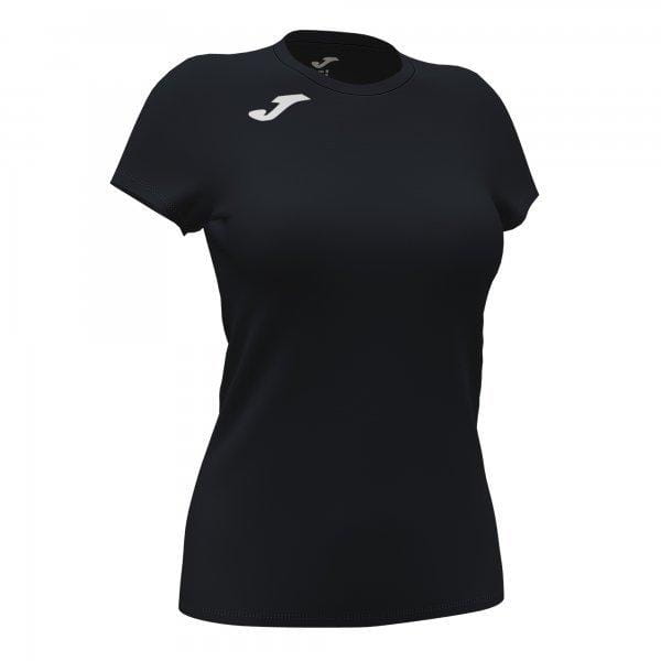  Női póló Joma Record II Short Sleeve T-Shirt Black
