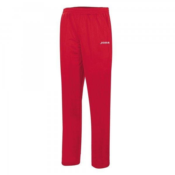  Dámské kalhoty Joma Team Basic Polyfleece Women Red Long Pants