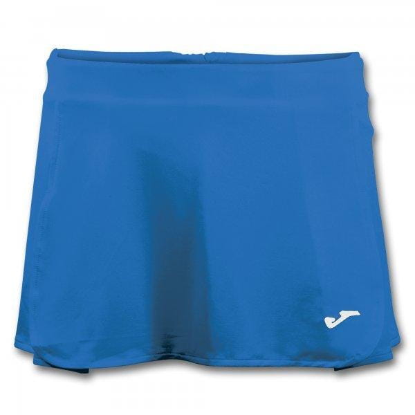 Tennisrock für Frauen Joma Combined Skirt/Shorts Open II Royal Blue