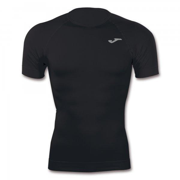  Pánské triko Joma Brama Classic Seamless T-Shirt Black S/S