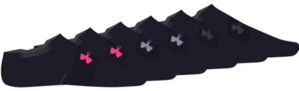 Dievčenské ponožky Under Armour Girl's Essential NS-BLK