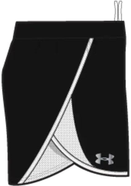 Dames shorts Under Armour W Fly By 2.0 Short-BLK