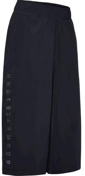 Kalhoty Under Armour Woven Fashion Crops-BLK