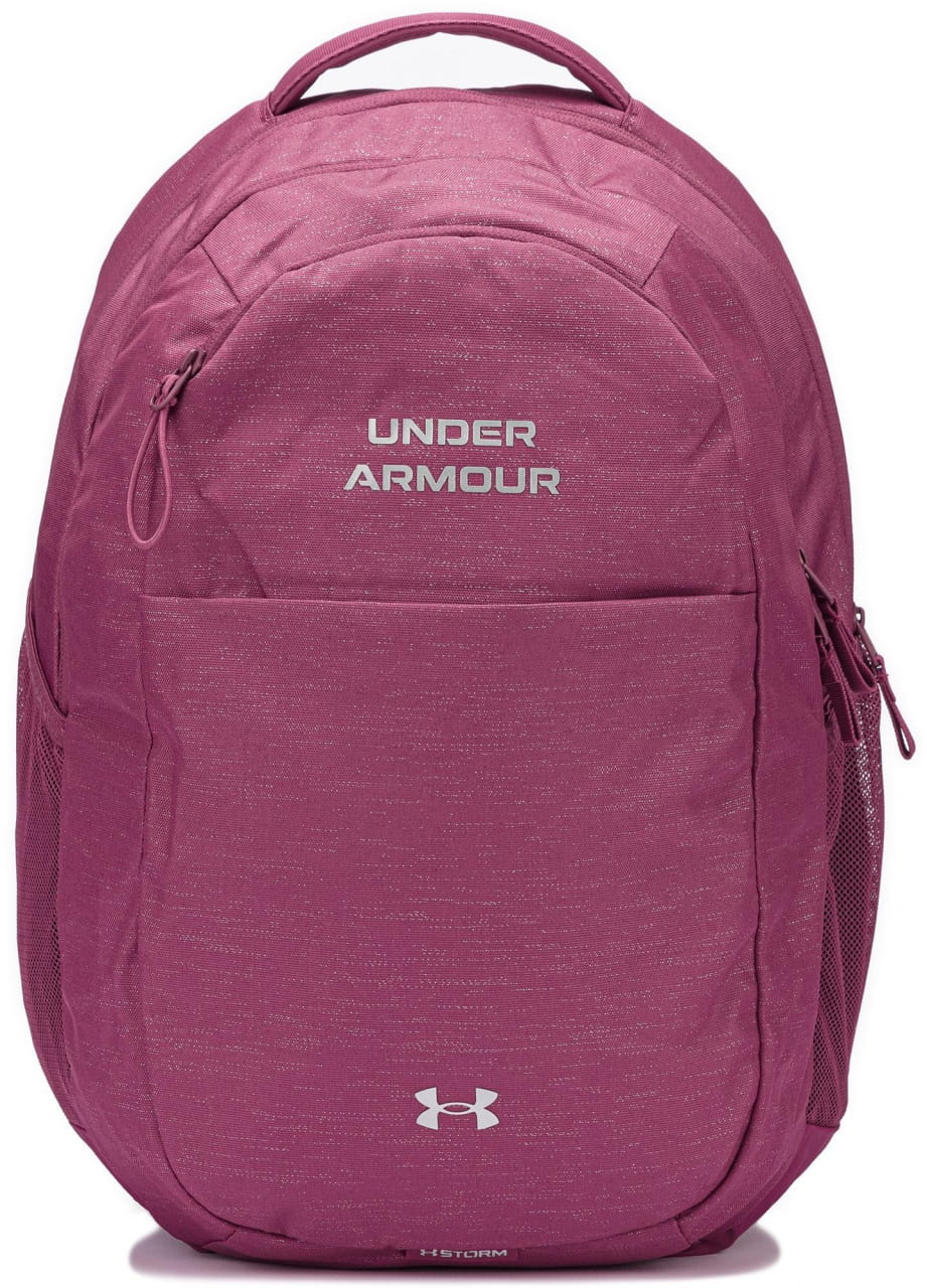 Women's City-Rucksack Under Armour Hustle Signature Backpack-PNK