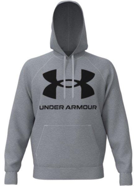 Moška majica za prosti čas Under Armour Rival Fleece Big Logo HD-GRY