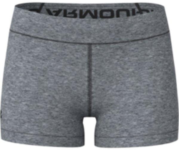 Dames sportshorts Under Armour HG Armour Mid Rise Shorty-GRY