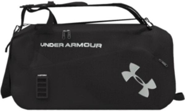 Unisex taška na voľný čas Under Armour Contain Duo MD Duffle-BLK