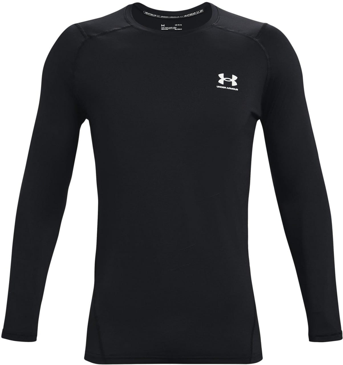 Férfi sporting Under Armour HG Armour Fitted LS-BLK