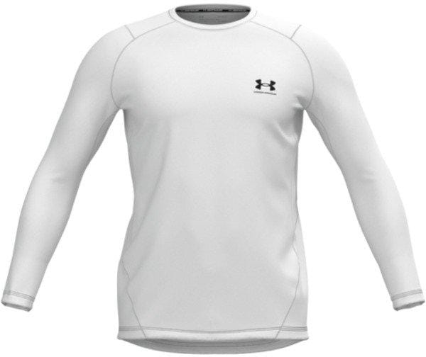 Férfi sporting Under Armour HG Armour Fitted LS-WHT